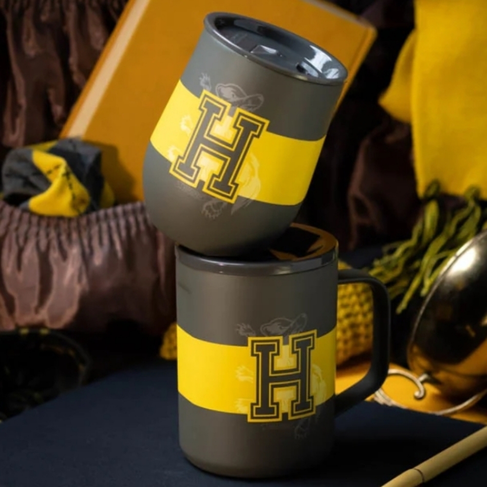 NWT Corkcicle Hufflepuff Tumbler